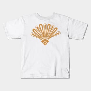 Yellow aztec Kids T-Shirt